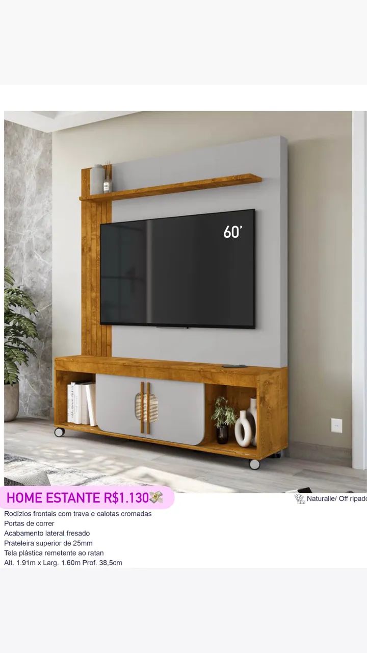 Home Estante Rubi