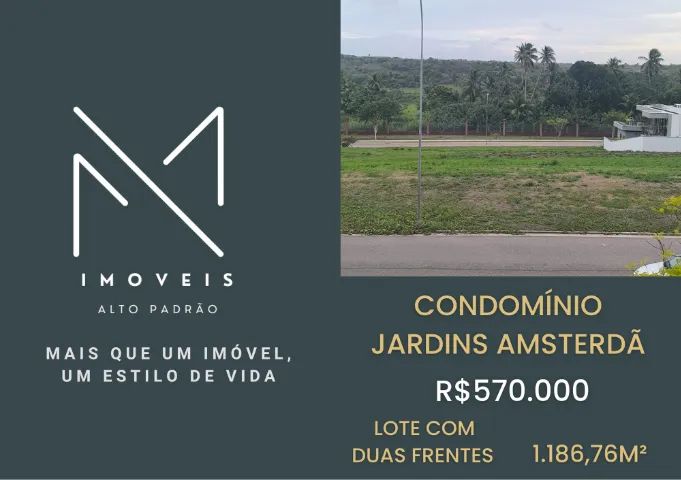 LOTE  JARDINS AMSTERDÃ 1186 m2
