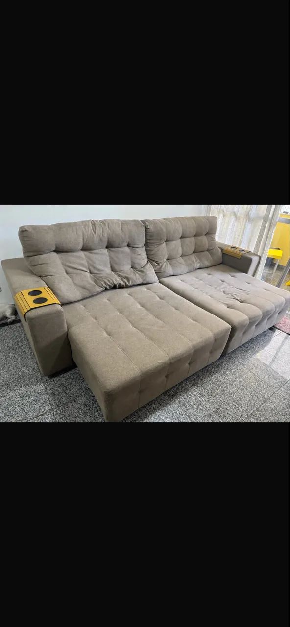 Sofá King Retrátil e Reclinável  - Foto 4