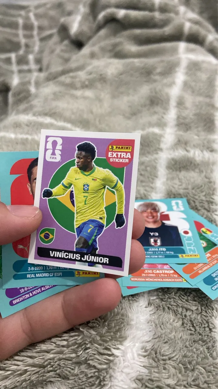 foil　7枚 Figurinhas Extras Copa do Mundo 2026 - Achraf Hakimi Bronze