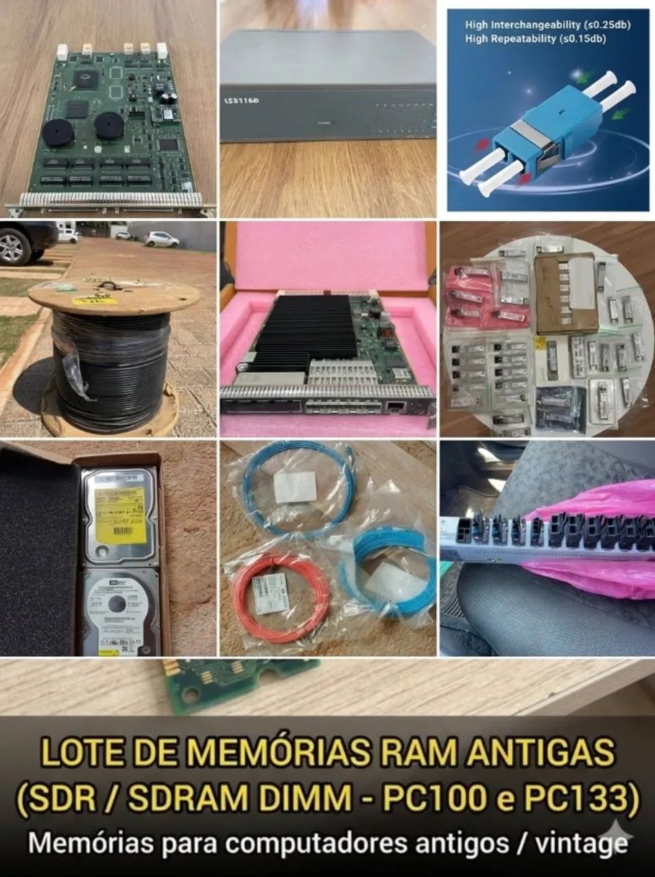 Equipamentos de rede e componentes de telecomunicações  - Foto 2