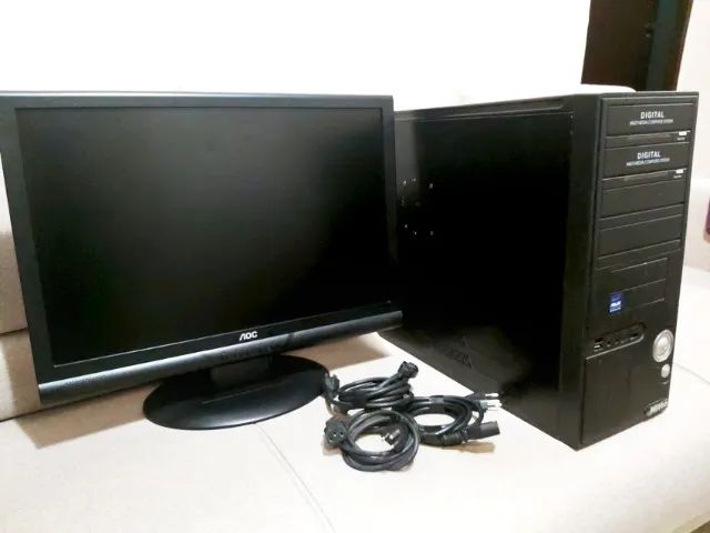 Computador e Monitor (Usado com defeito) - Foto 3
