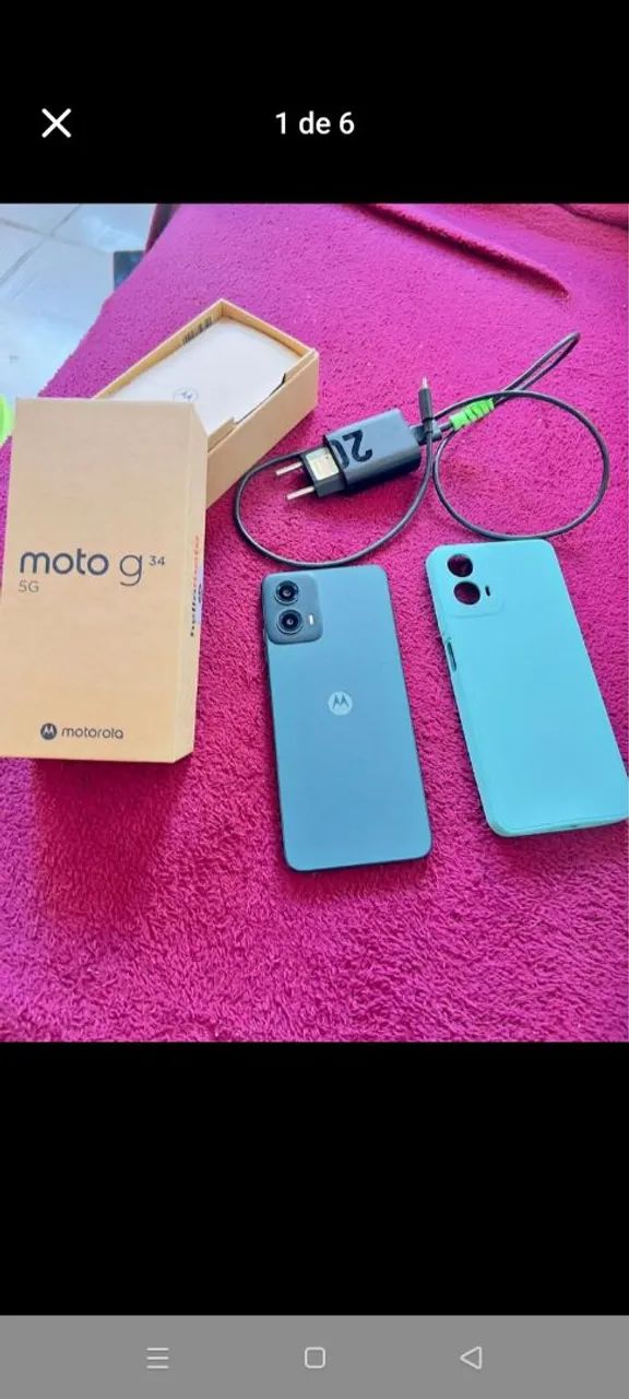 Moto G34 5g 256gigas NFC 12 gigas Ram  - Foto 4