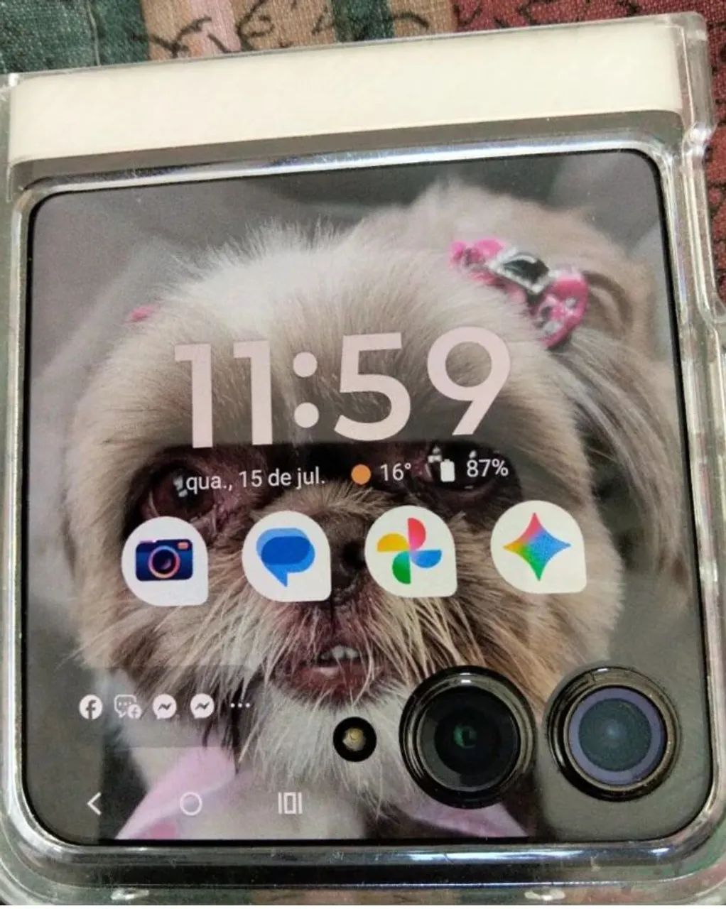 RAZR 60 ( Precisa trocar tela interna)