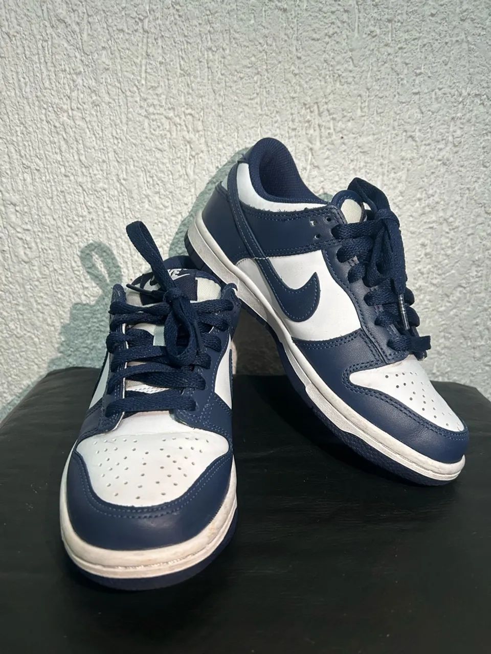 Nike dunk low - azul marinho  - Foto 2