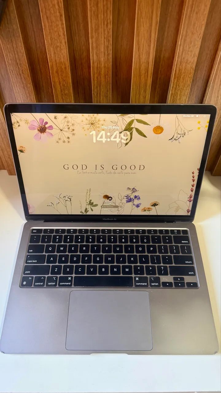MacBook Air M1 2020 (Cinza-Espacial) - Com 512 GB Excelente
