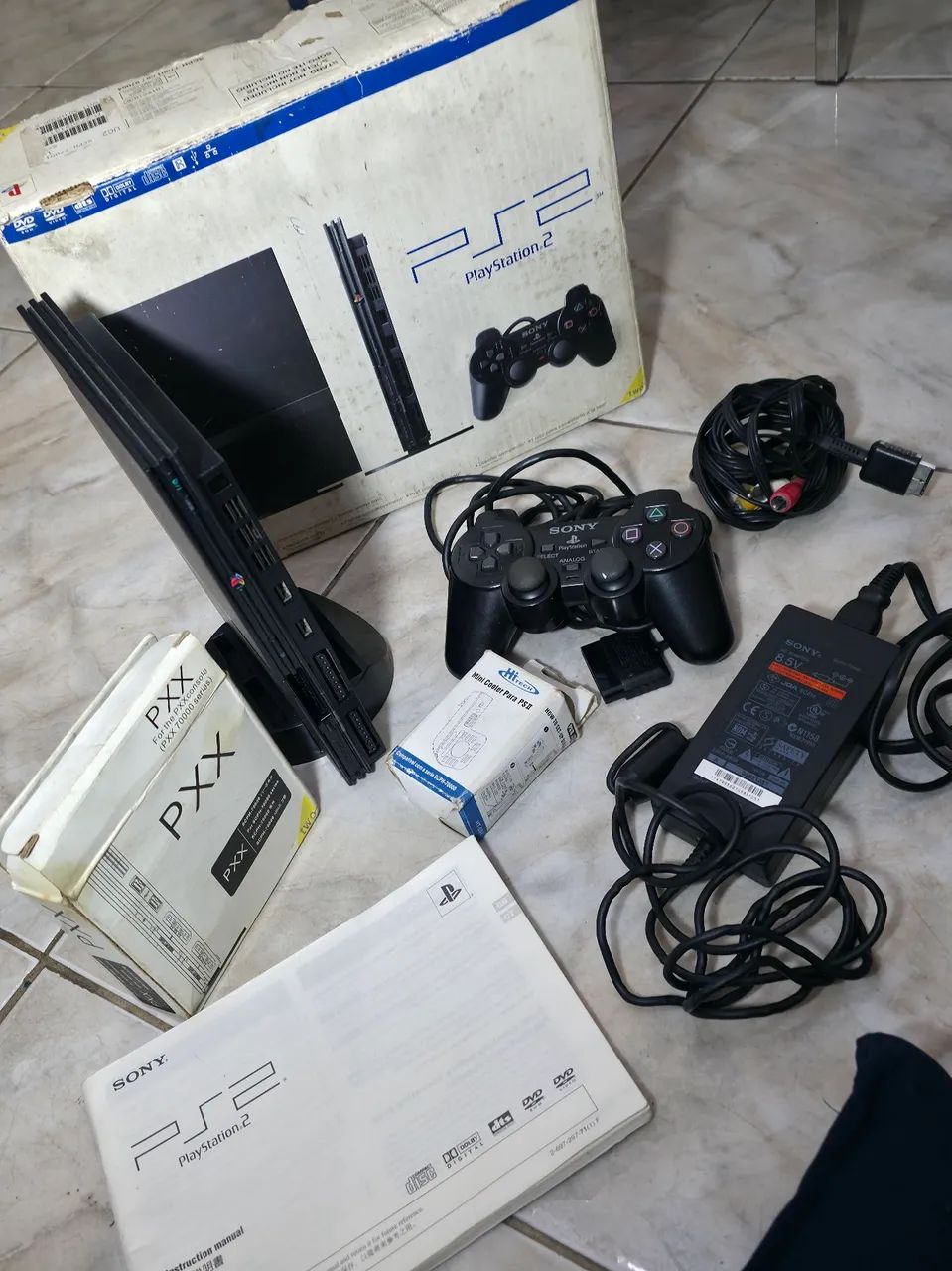PS2 Liberado com controle, memory card e suporte - Foto 3