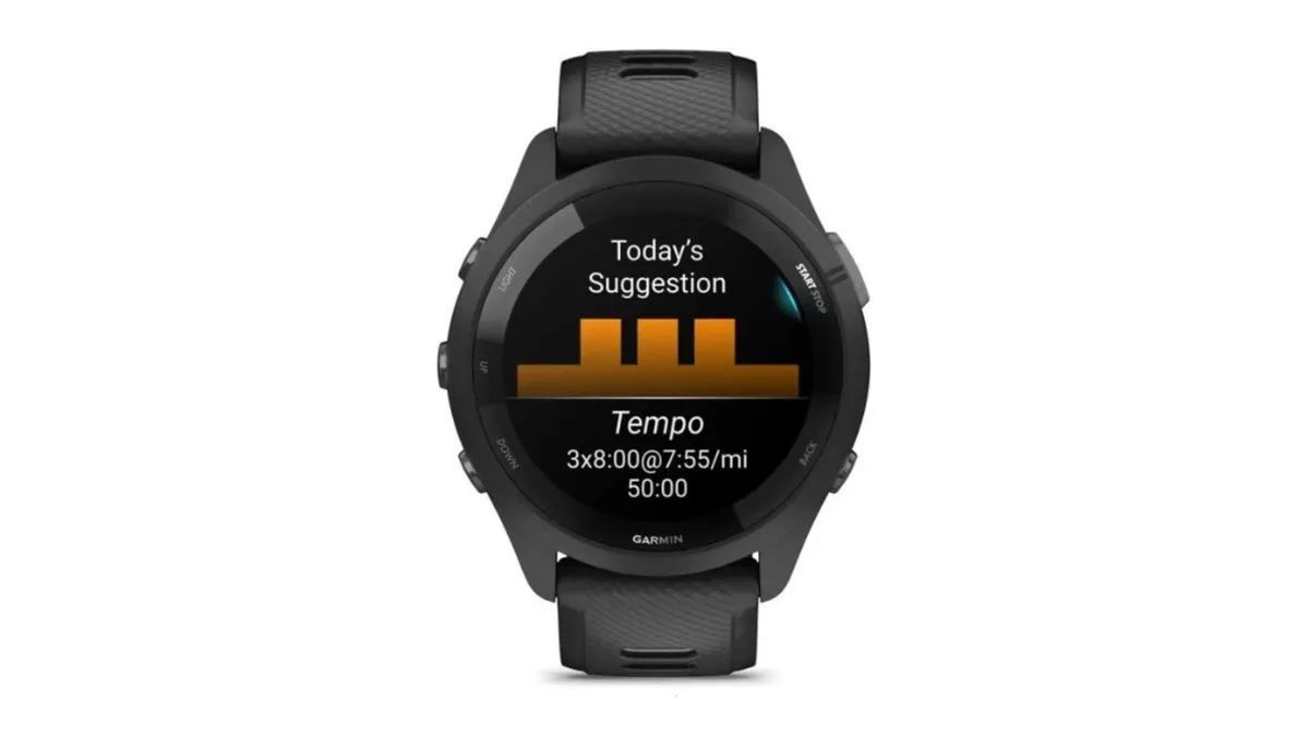 Garmin forerunner 265 preto  - Foto 4
