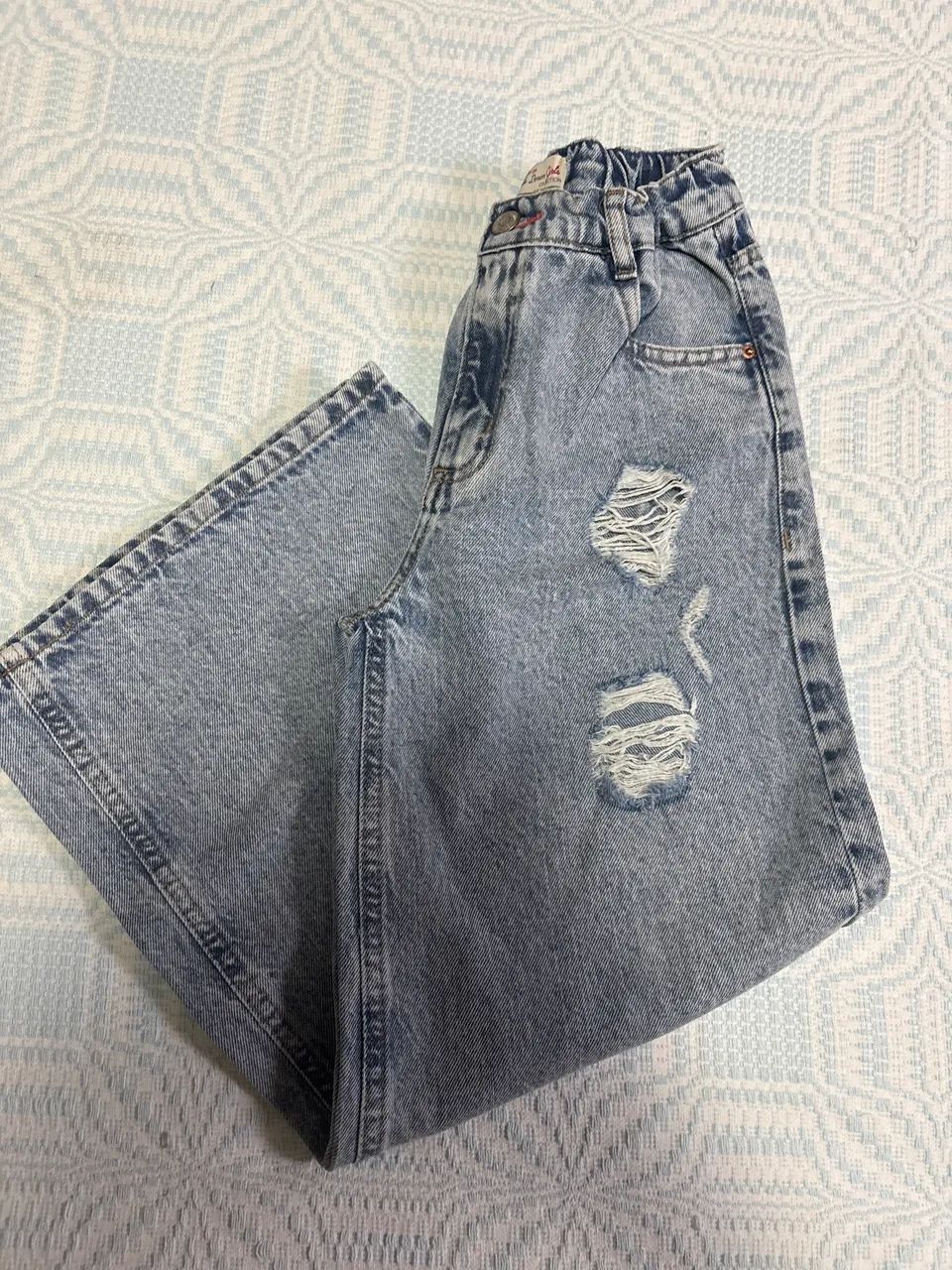 Calça jeans infantil menina 