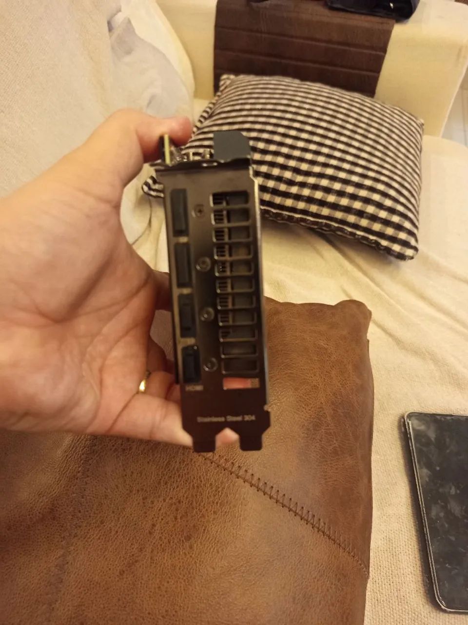 Vendo placa de vídeo Asus Dual GEFORCE RTX 3060 TI MINI V2 - Foto 3