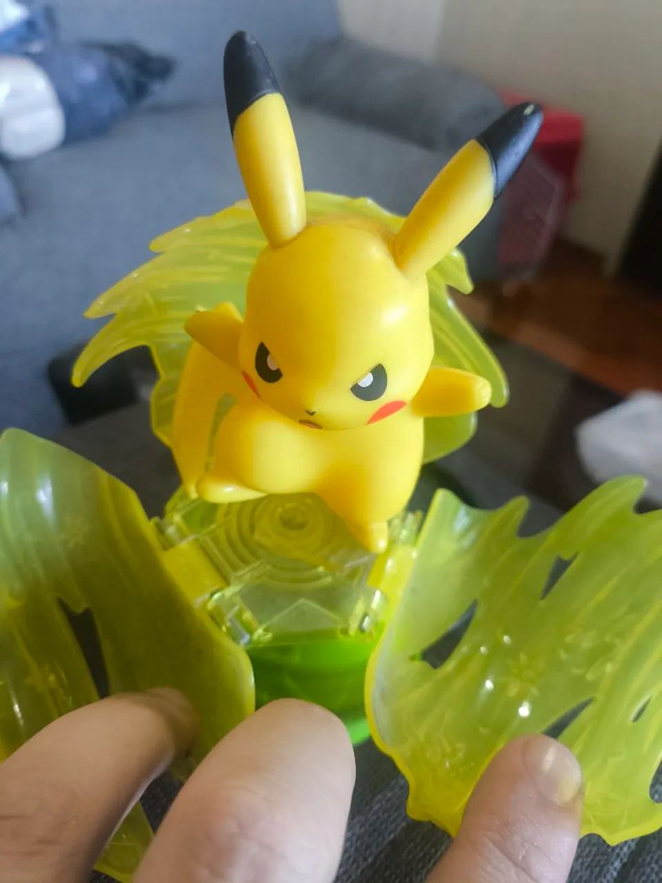 Boneco Mc Donalds Pokemon Pikachu 2017 Effect Giratório (Usado) - Foto 2