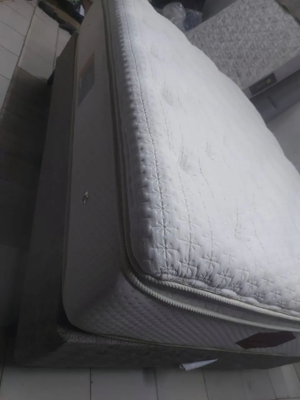 Cama box colchão molas ensacadas  - Foto 4