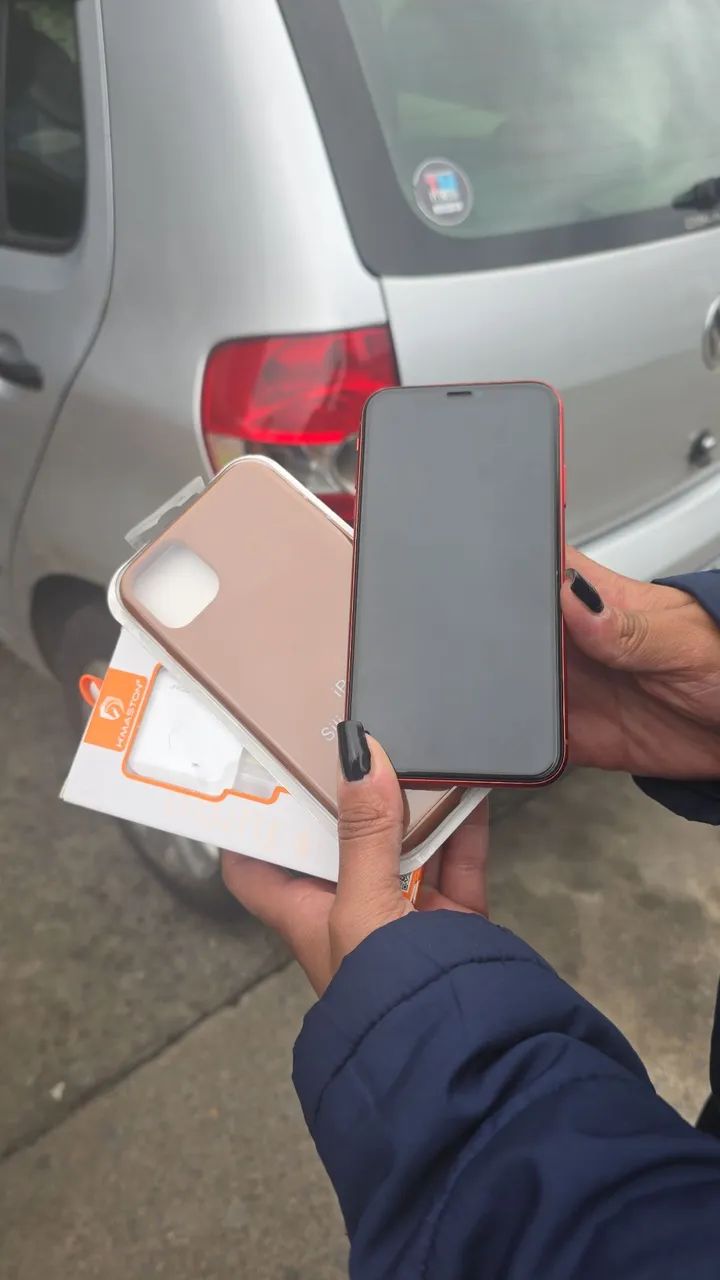 Iphone11 64gb red funcionando perfeitamente  - Foto 3