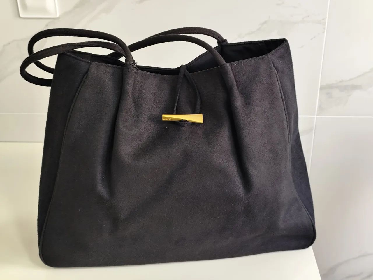 Bolsa de ombro e mãos Donna Karan 