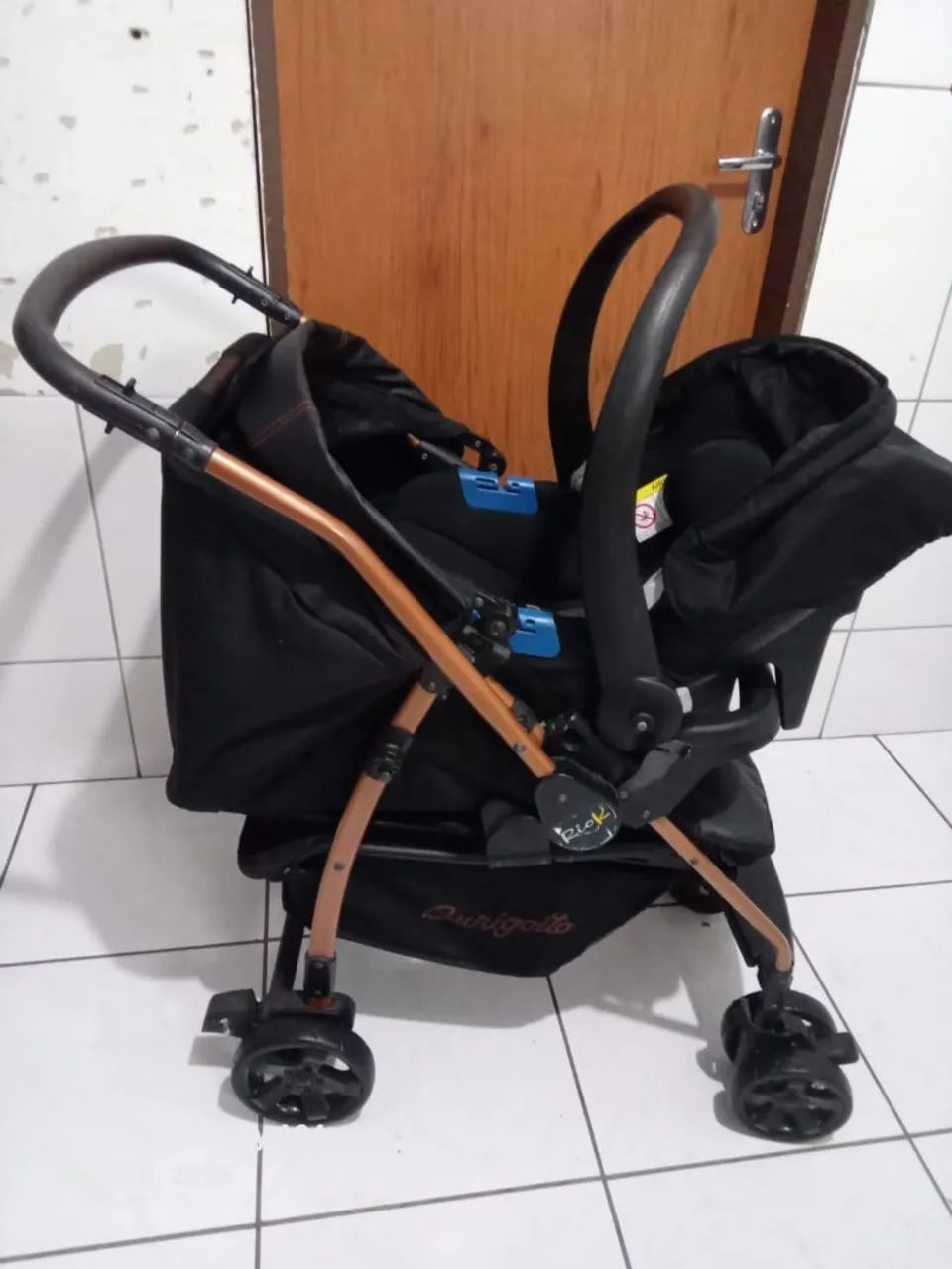 Carrinho de bebê burigotto e bb conforto  - Foto 3