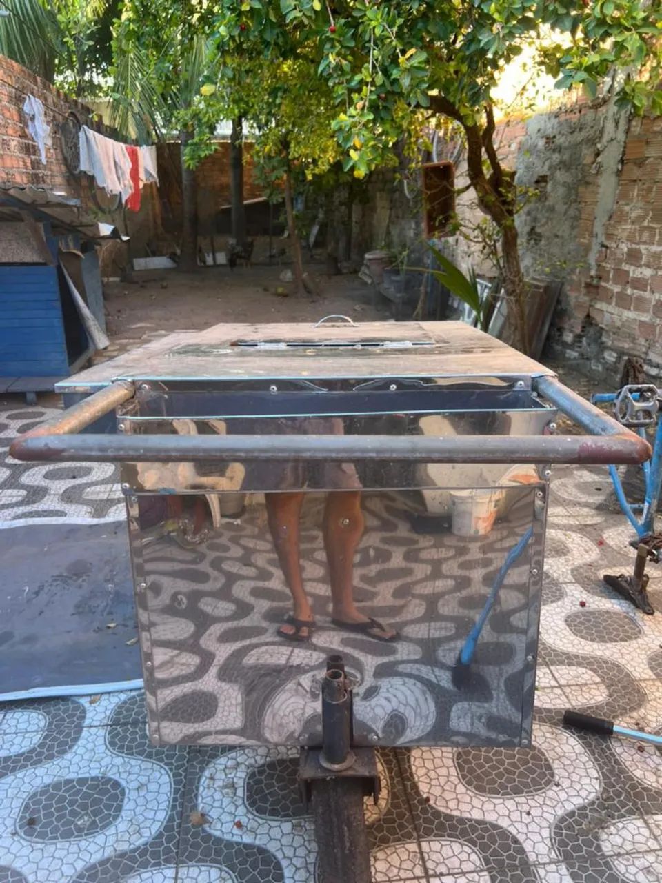 Carrinho em inox para bebidas - Foto 3