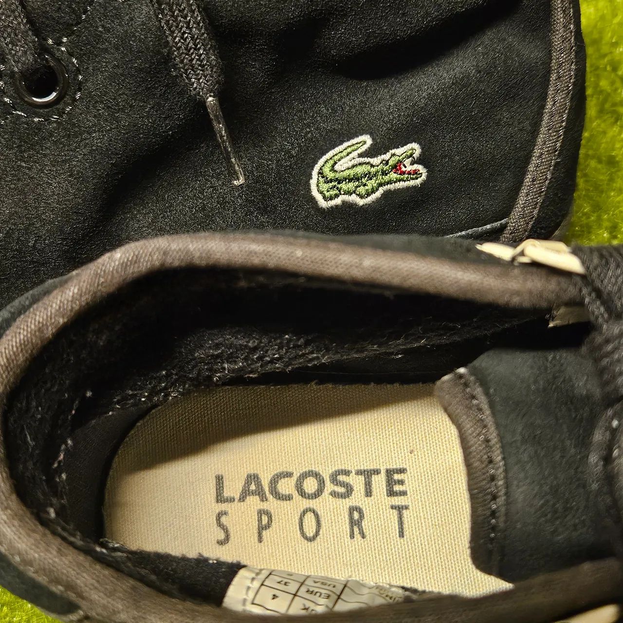 Tênis Cano Alto Lacoste Camurça 35 - Foto 2