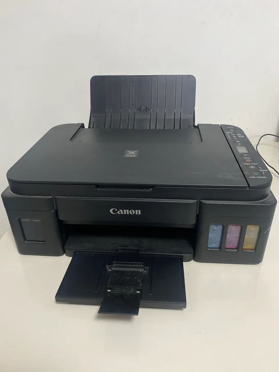Impressora Multifuncional Canon Mega Tank, Jato de Tinta, Colorida, Wi-Fi, Preto - G3110 - Foto 4