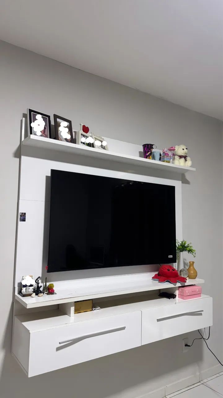 Painel de TV grande MDF