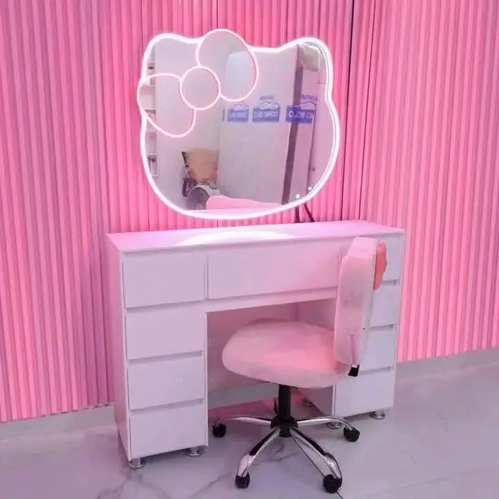 Penteadeira camarim hello kit com poltrona - Foto 4