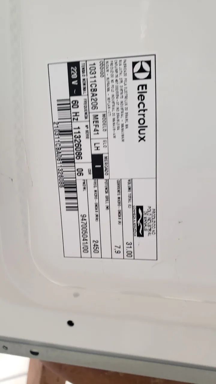 Microondas 31L Eletrolux