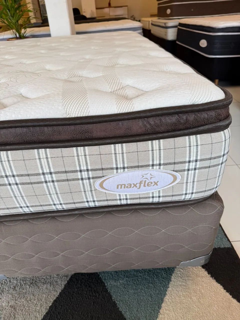 Cama box CASAL MAXFLEX QUEEN TOP - Entrego! 