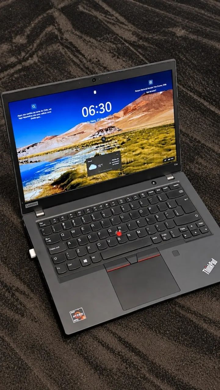 NOTEBOOK THINKPAD T14 RYZEN 5 PRO 16GB RAM 256 SSD NVMe  - Foto 2