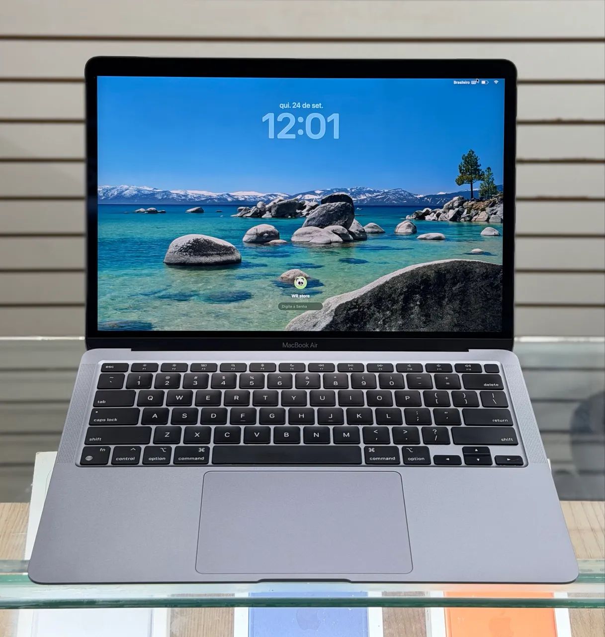 Macbook air m1 8gb / 128gb LOJA FÍSICA saúde da bateria 84% ( 13 polegadas space gray )