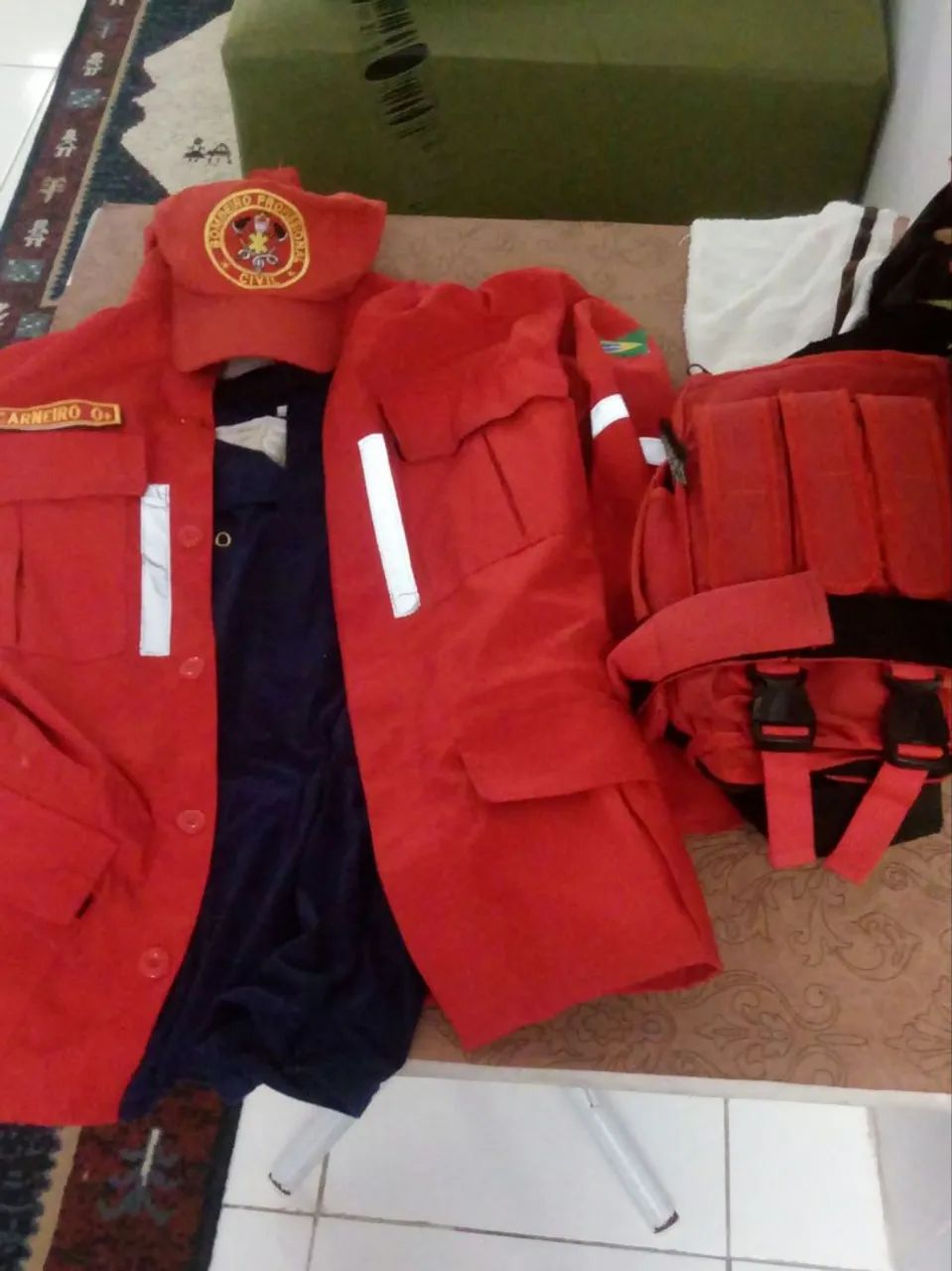 Fardamento Completo de Bombeiro Civil - Foto 2