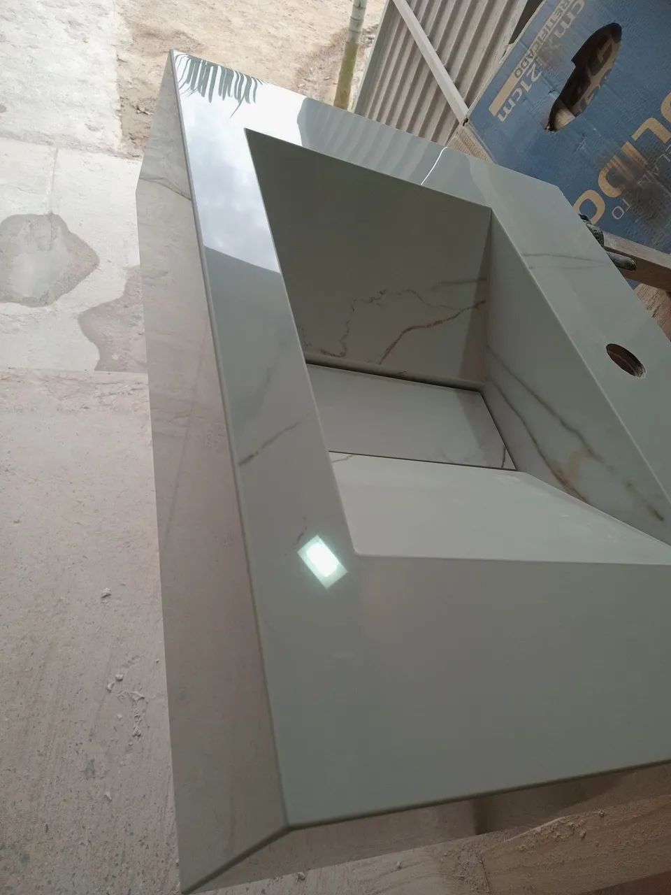 Pia esculpida  - Foto 3