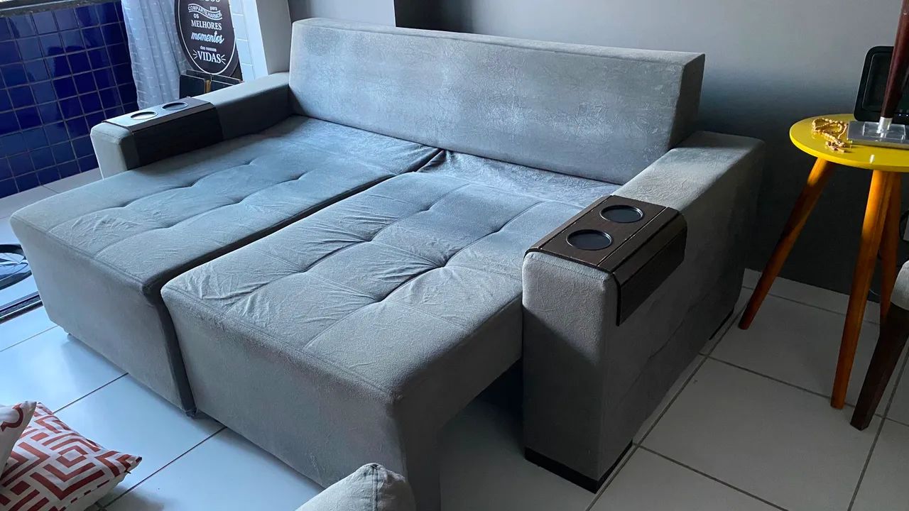 Sofá retrátil 2 lugares - Foto 5