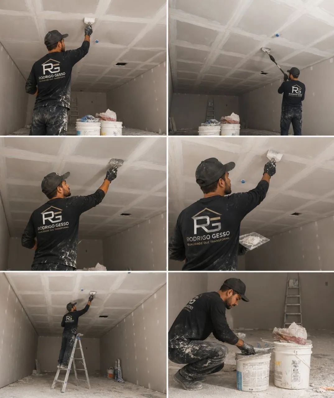 Serviços. De gesso e Reparos de gesso  - Foto 5