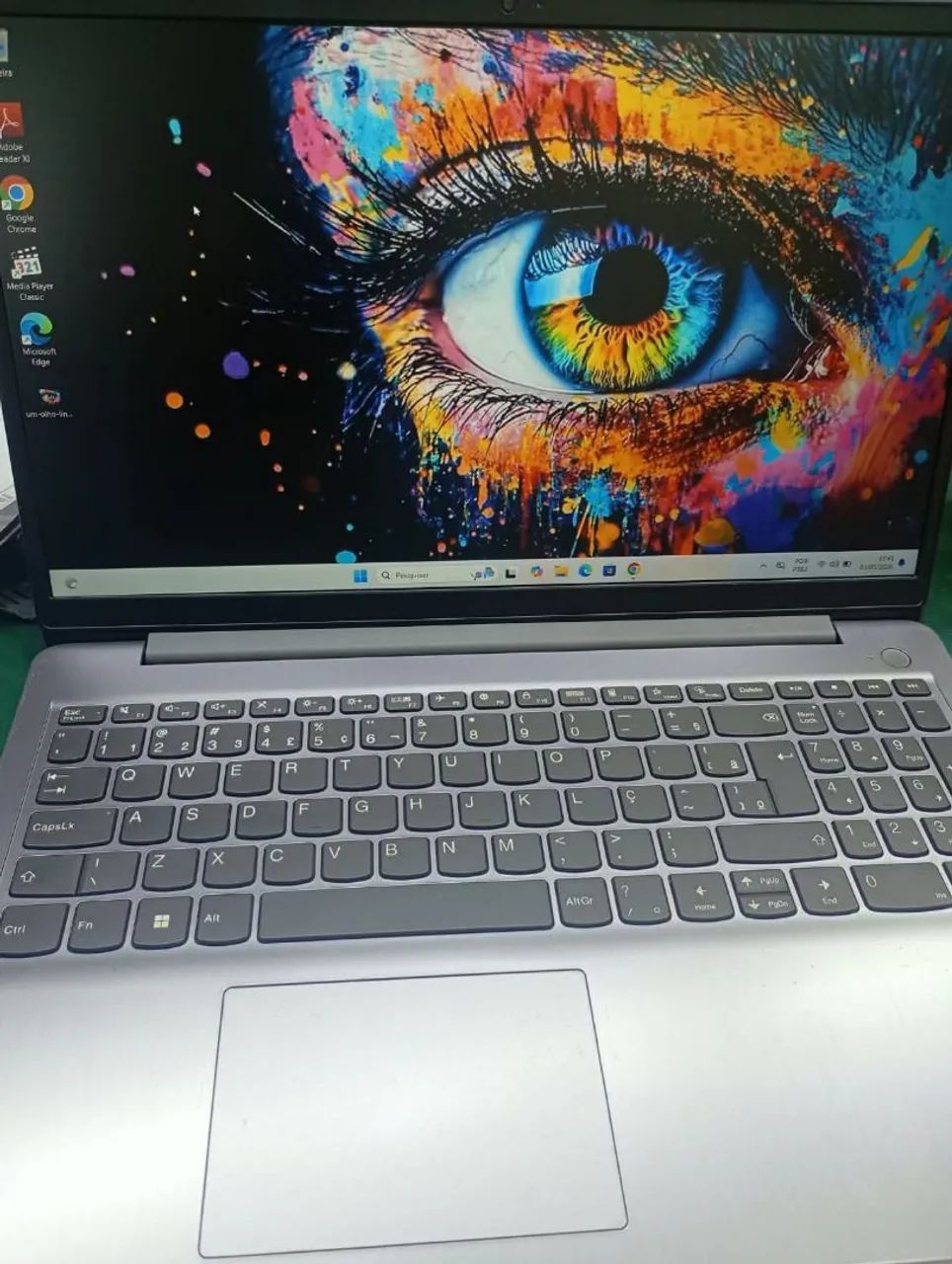 Notebook lenovo +ssd256gb+4gb de memória  - Foto 3