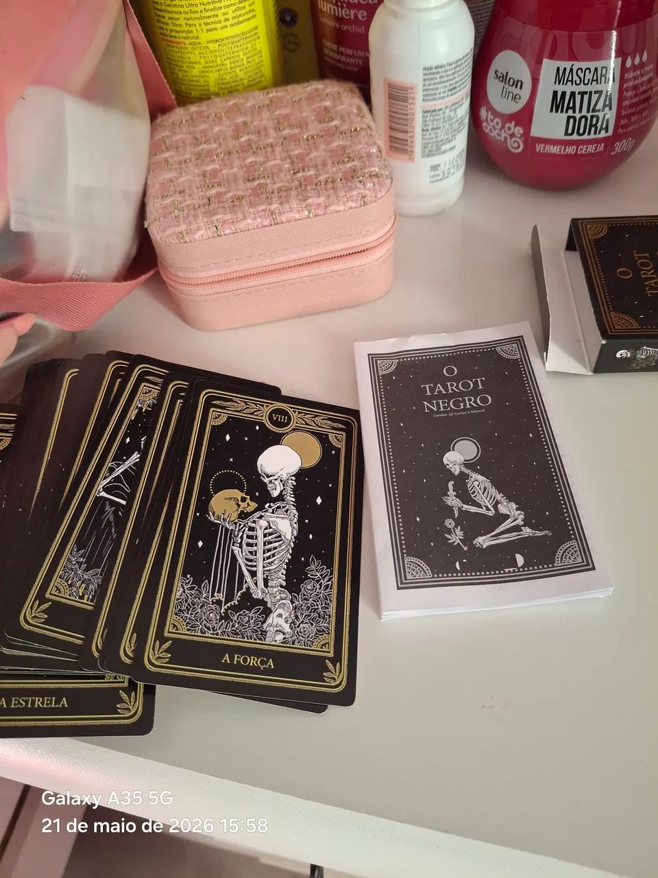 Tarot caveira 22 cartas - Foto 2