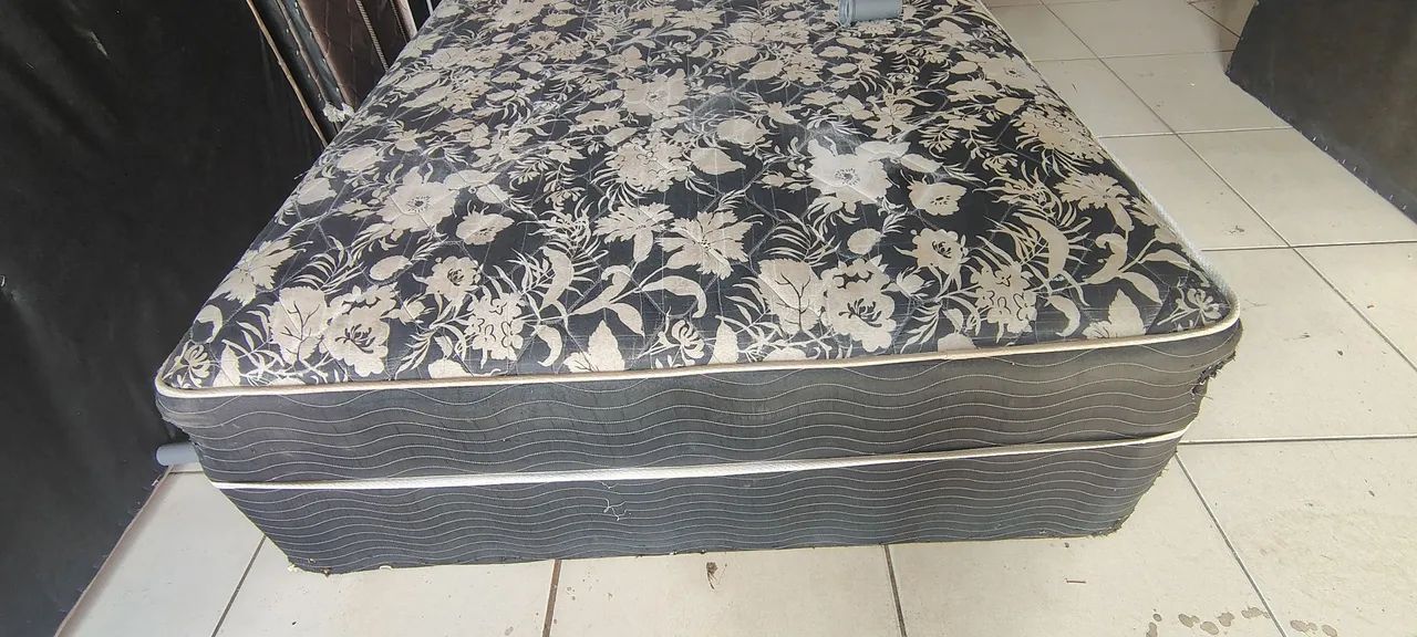 Cama Box Casal Molas (Faço Entrega) - Foto 4