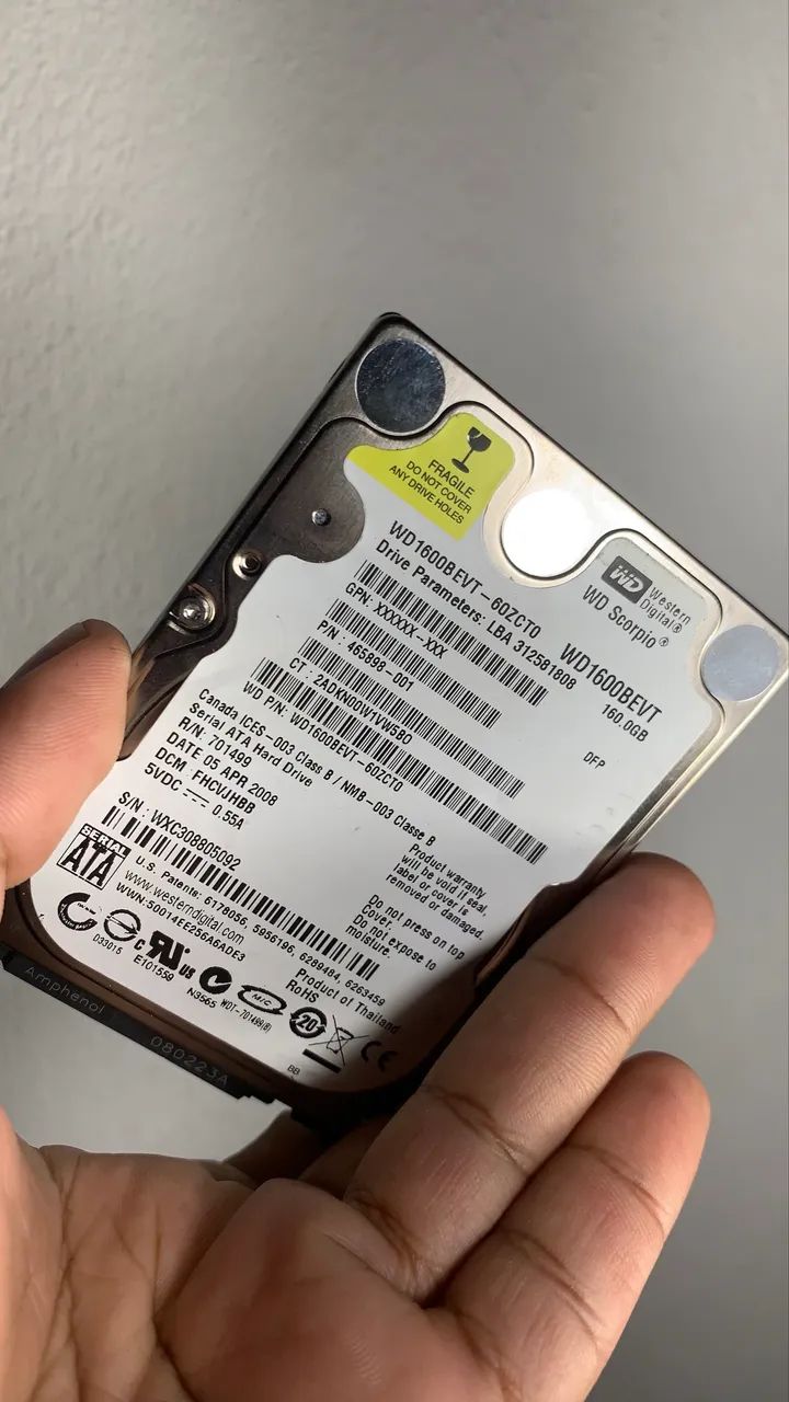 HD WD 160 GB - Foto 5