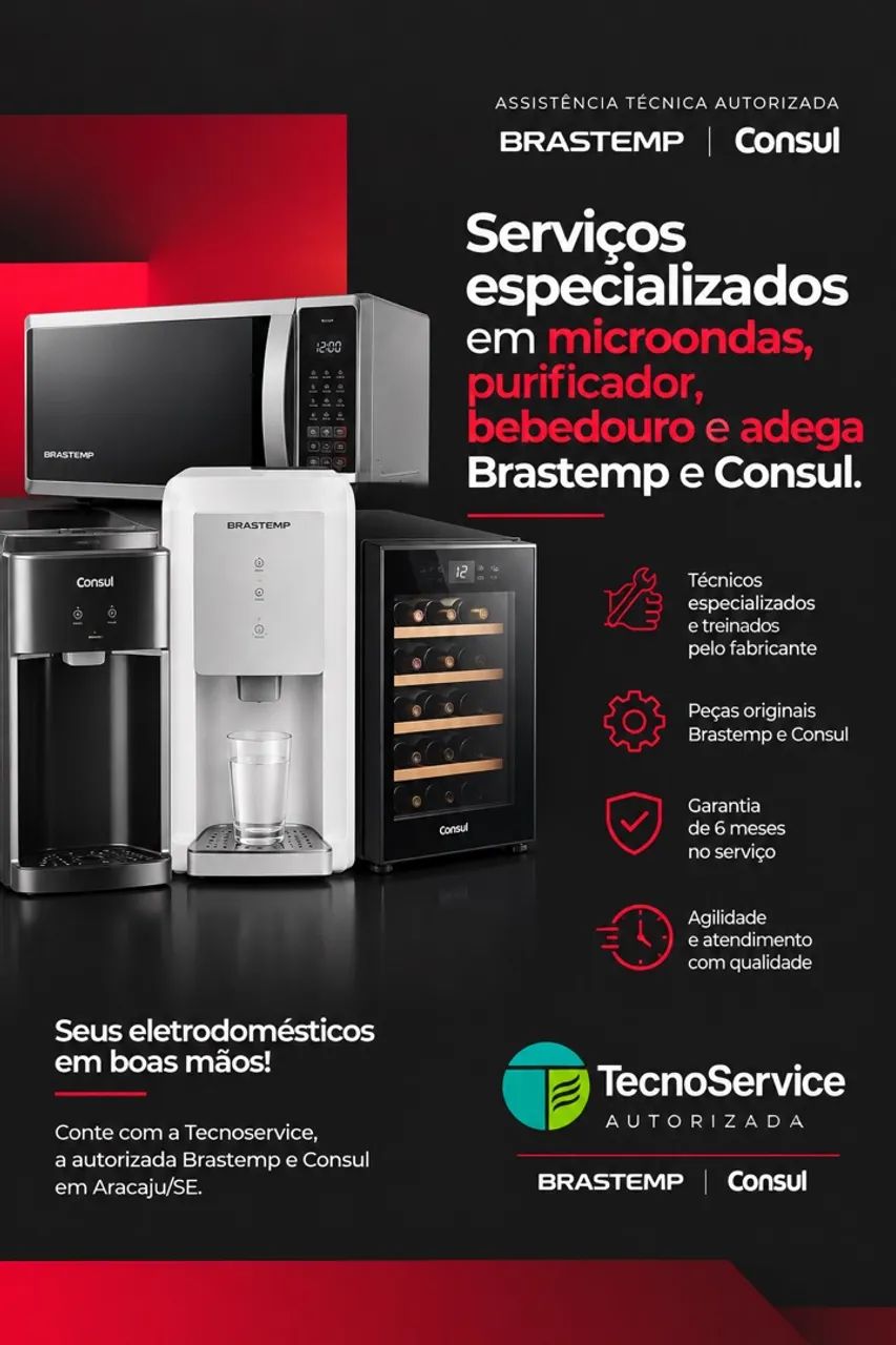 ? ASSISTÊNCIA TÉCNICA AUTORIZADA BRASTEMP E CONSUL
