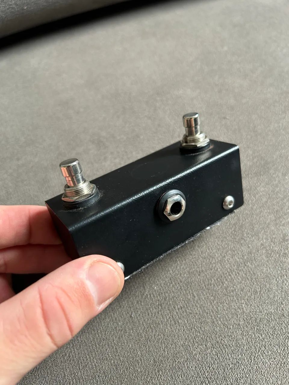 Pedal Footswitch duplo com cabo TRS - Foto 3