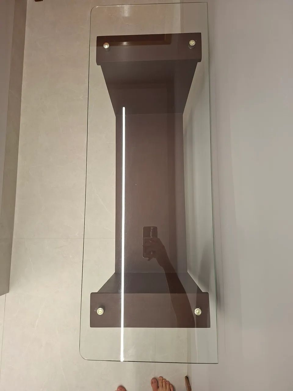 Aparador de mdf e vidro  - Foto 2
