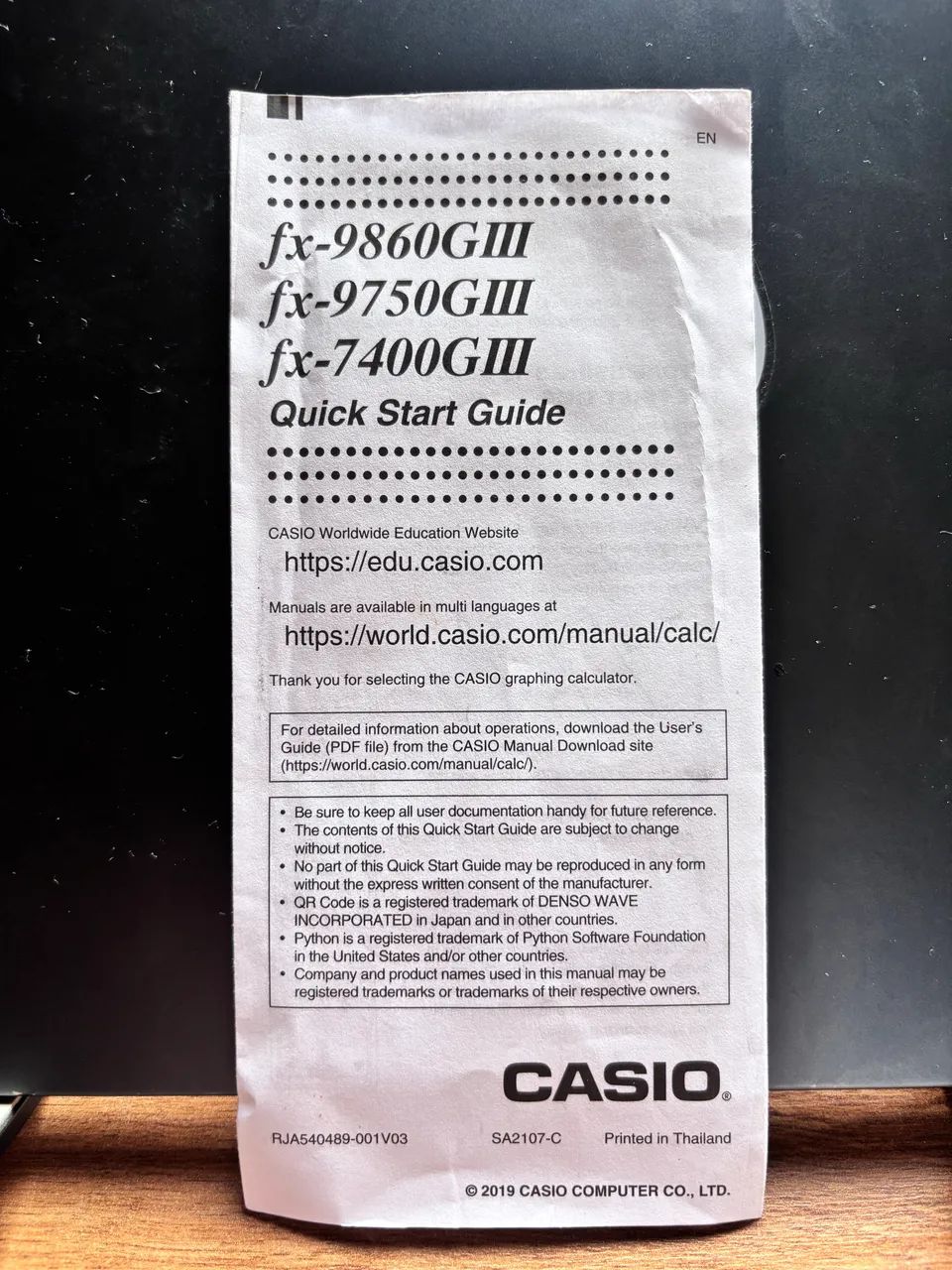 Calculadora Casio - Modelo FX 986OG||| - Foto 5