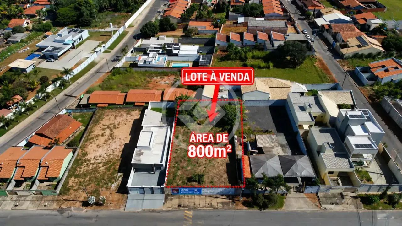 Hidrolândia - Terreno com excelente localização codigo: 325816