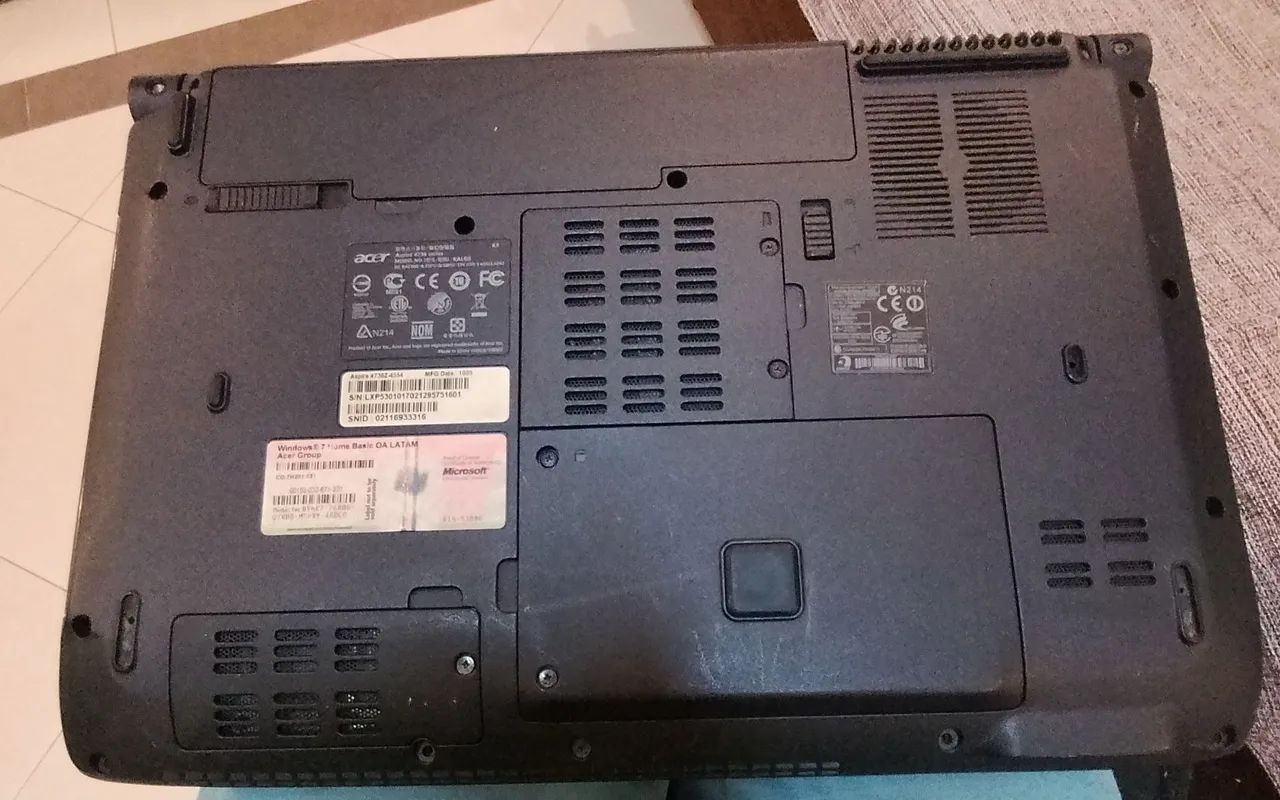 Notebook retirada de peças Acer 14 - Foto 2