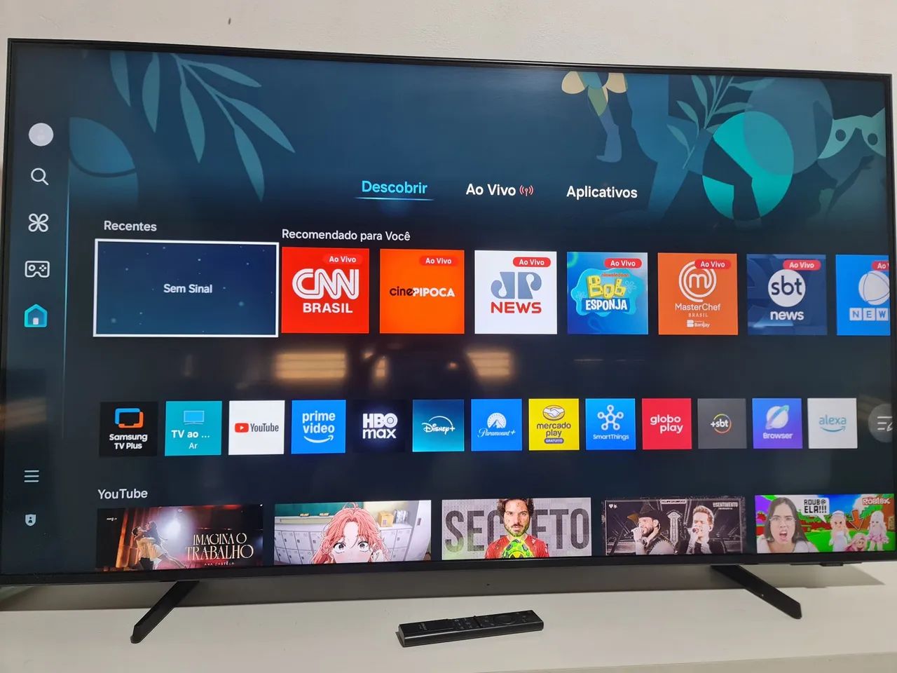 Smart tv Samsung 50 polegadas 4k 