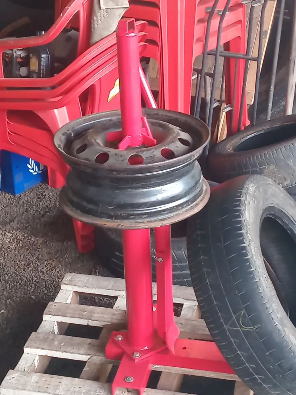 Desmontadora de pneu 