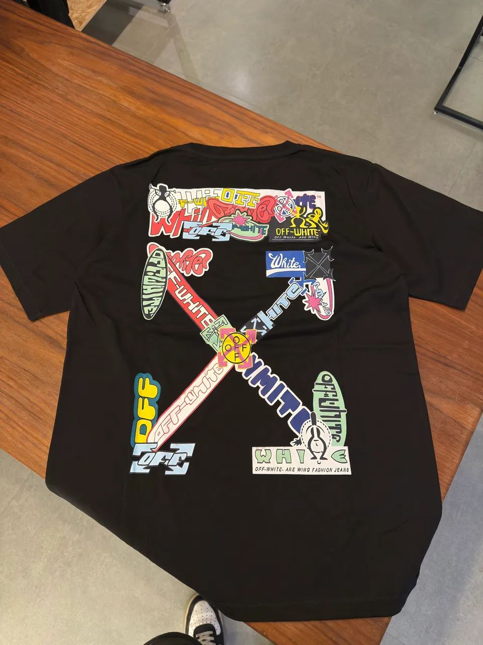 Camiseta off white NOVA - Foto 4