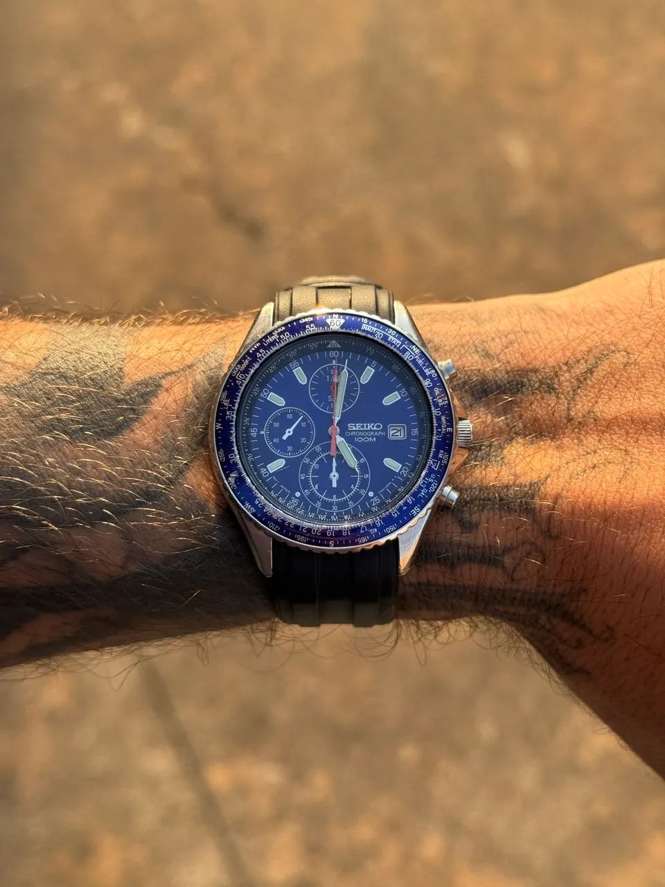 Relógio Seiko Flightmaster Pilot 