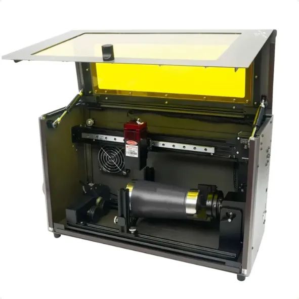 Máquina Para Gravação A Laser 10w Mecolour E10A Base Giratória - Foto 4