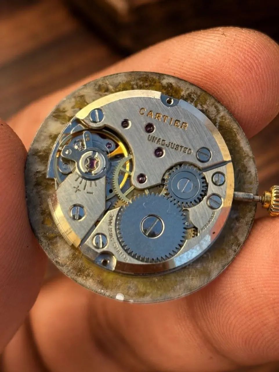 Relógio Cartier Original 33mm Plaque ouro - Foto 4