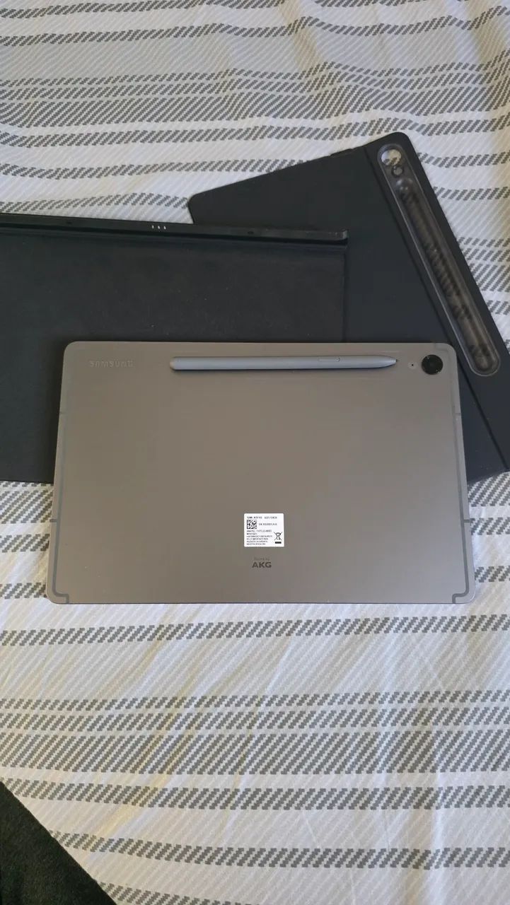 Samsung Galaxy Tab S9 FE Wi-Fi 128GB Cinza - Seminovo - Foto 2