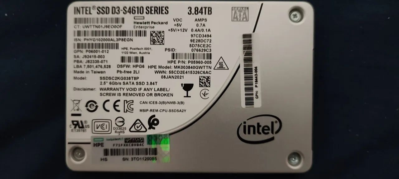 HD SSD Intel 3.84 TB - Foto 2